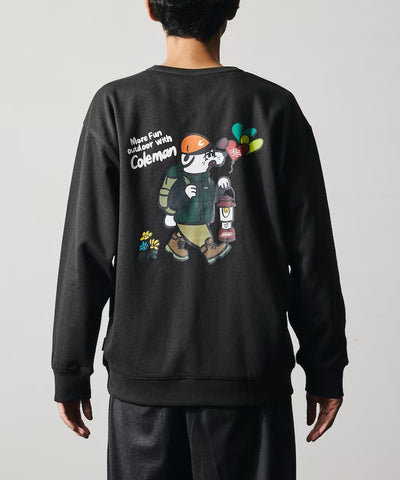 Coleman × kaoyorinakami / 熊熊背印圓領衫（日本聯名限定）