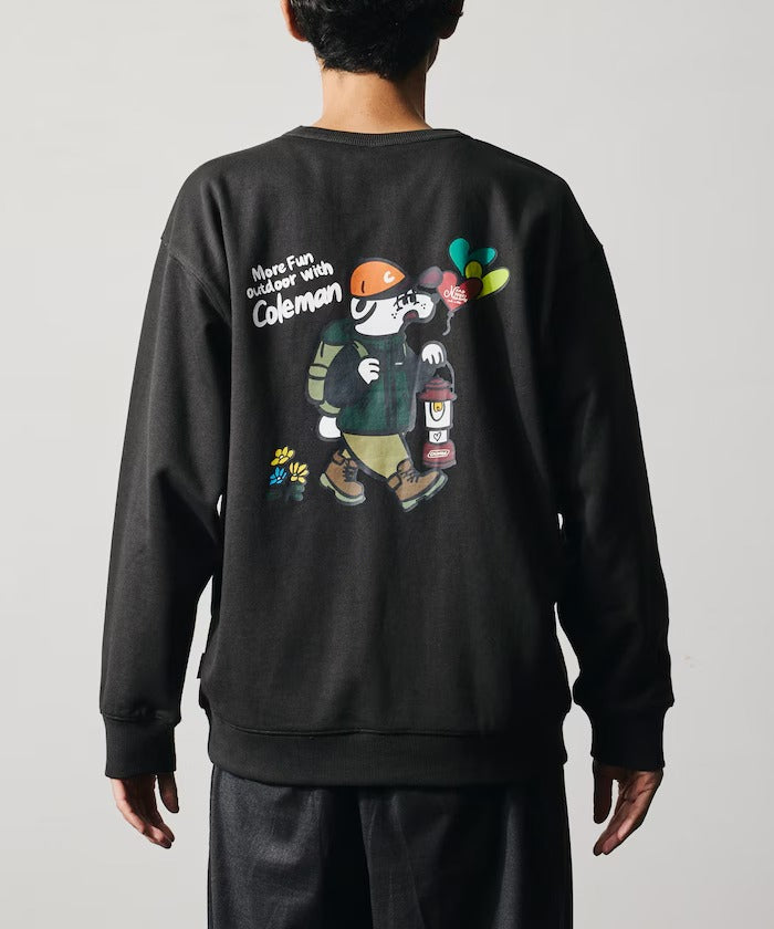 Coleman × kaoyorinakami / 熊熊背印圓領衫（日本聯名限定）