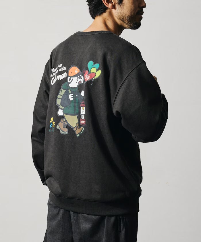 Coleman × kaoyorinakami / 熊熊背印圓領衫（日本聯名限定）