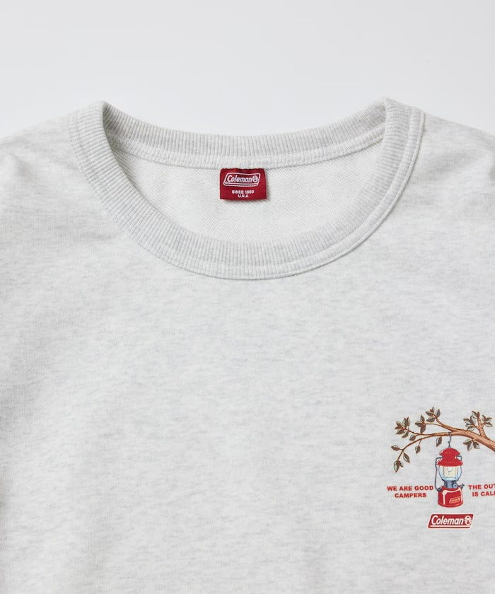 Coleman × FREAK'S STORE / 復古型錄貓咪圖案 圓領衫（日本聯名限定）