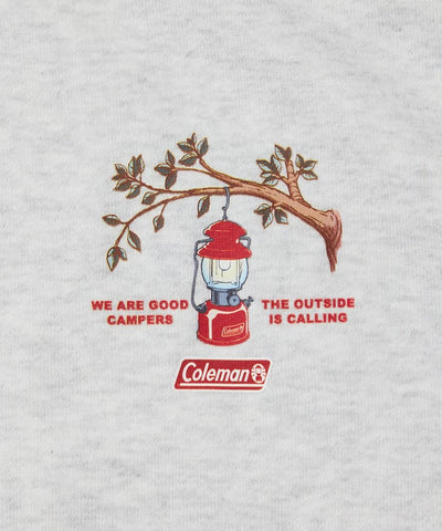 Coleman × FREAK'S STORE / 復古型錄貓咪圖案 圓領衫（日本聯名限定）