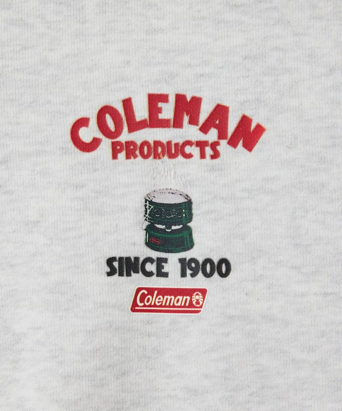 Coleman × FREAK'S STORE / 復古型錄狗狗圖案 拉鍊半領衫（日本聯名限定）