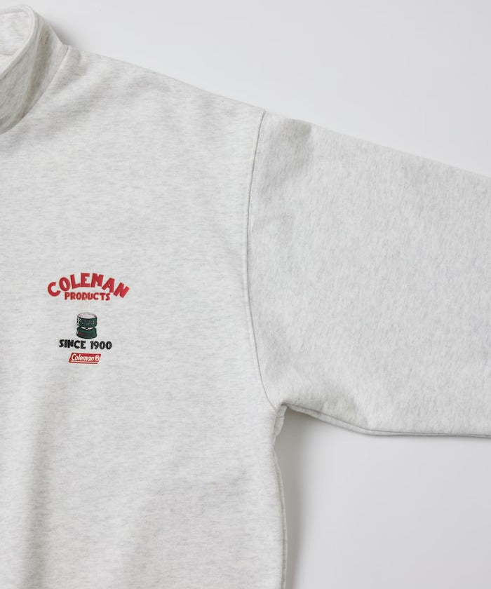 Coleman × FREAK'S STORE / 復古型錄狗狗圖案 拉鍊半領衫（日本聯名限定）