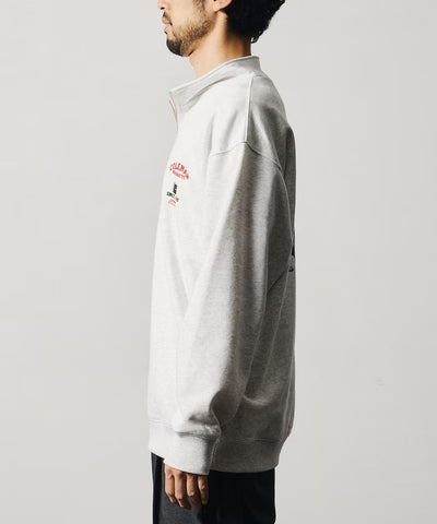 Coleman × FREAK'S STORE / 復古型錄狗狗圖案 拉鍊半領衫（日本聯名限定）