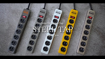 FARGO STEEL TAP AC 6口  / 延長線