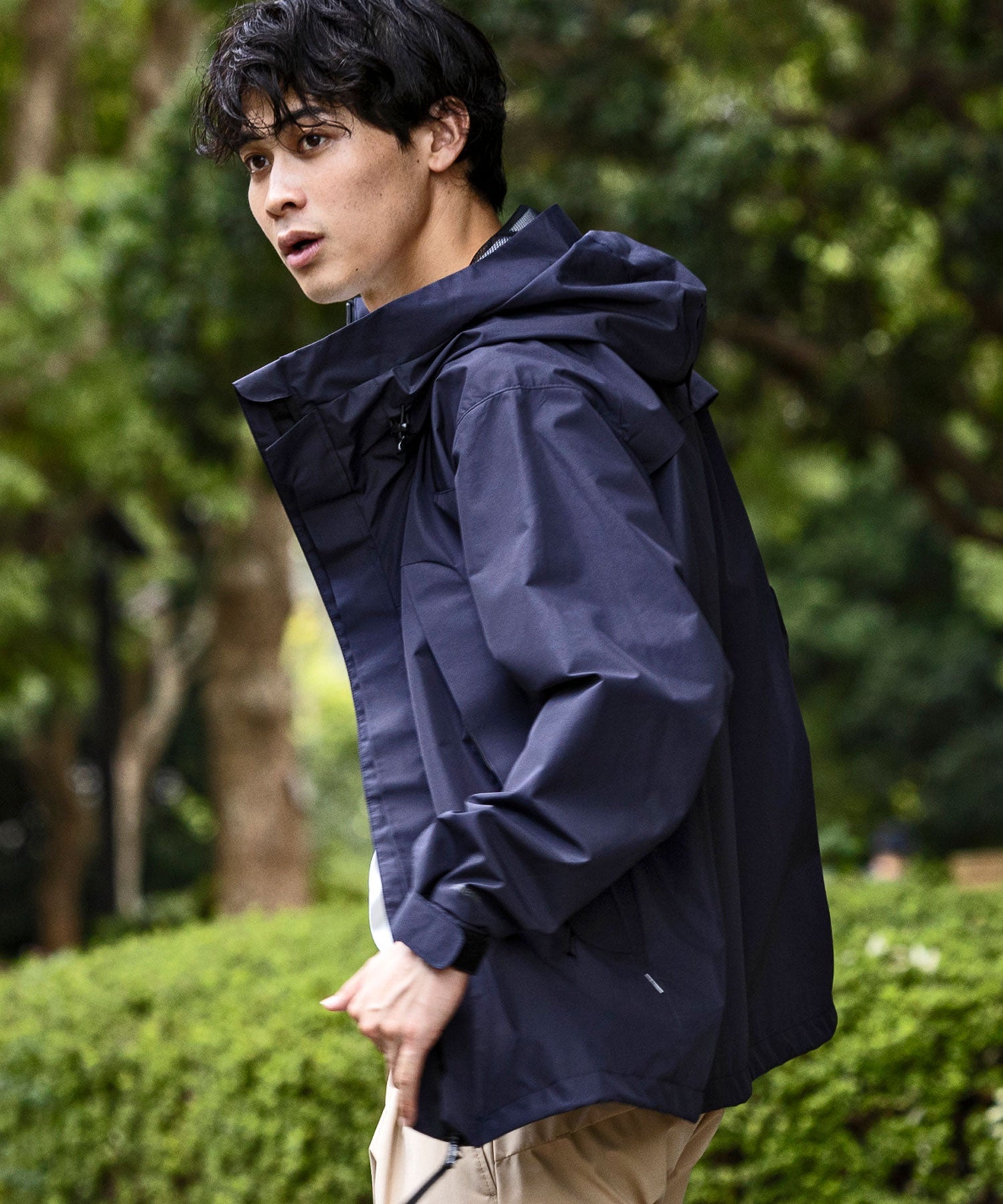 +phenix FUSED FLAP JACKET / WINDSTOPPER by GORE TEX LABS / 防風連帽外套